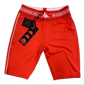 Shadow Hill Kappa Sports Shorts Women Color Fiery Red Size S